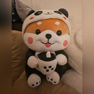 Cute Panda Dog Plush Toy